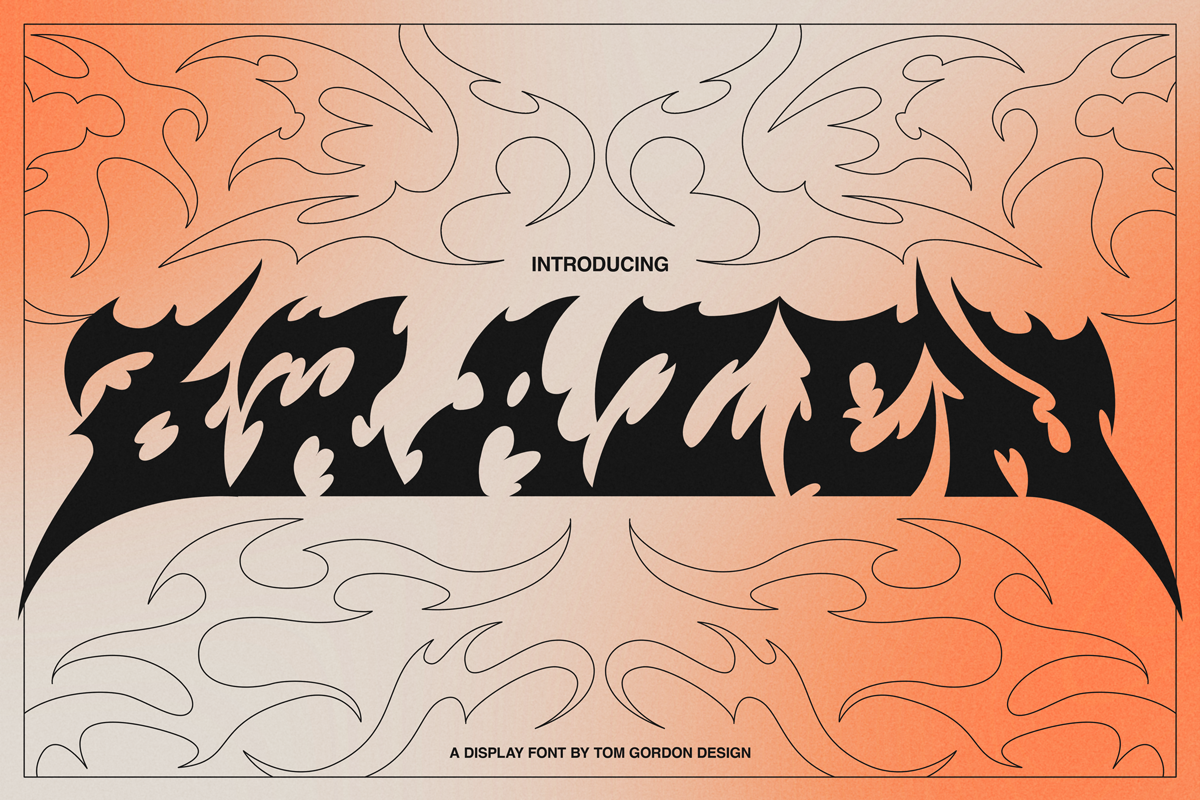 Brazen Font, a Blackletter Font by Tom Gordon Design (Photo 1 of 6)
