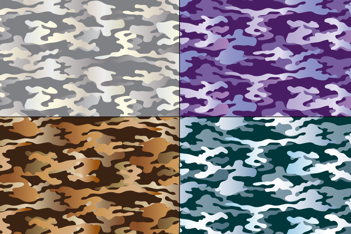 Seamless Camouflage Patterns preview 6