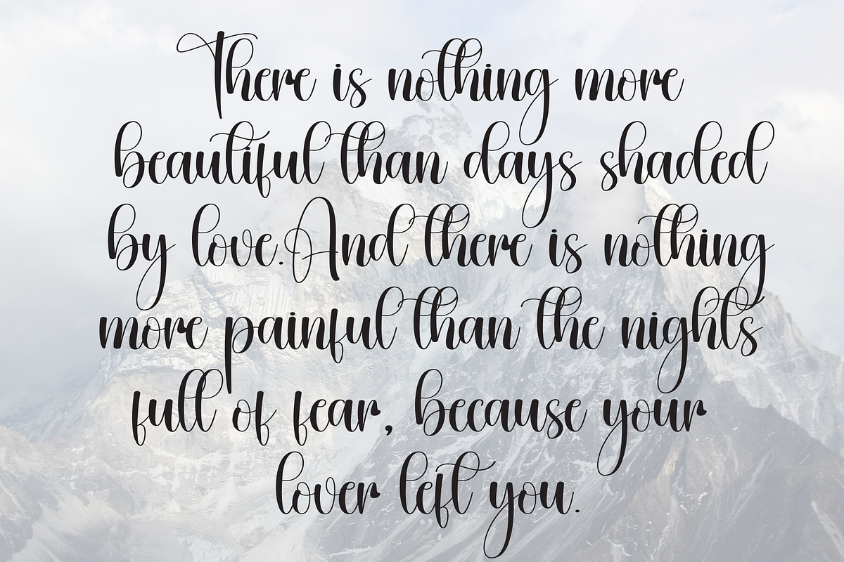 Soulmates | Script Font, a Handwritten Font by Scratchones (Photo 6 of 9)