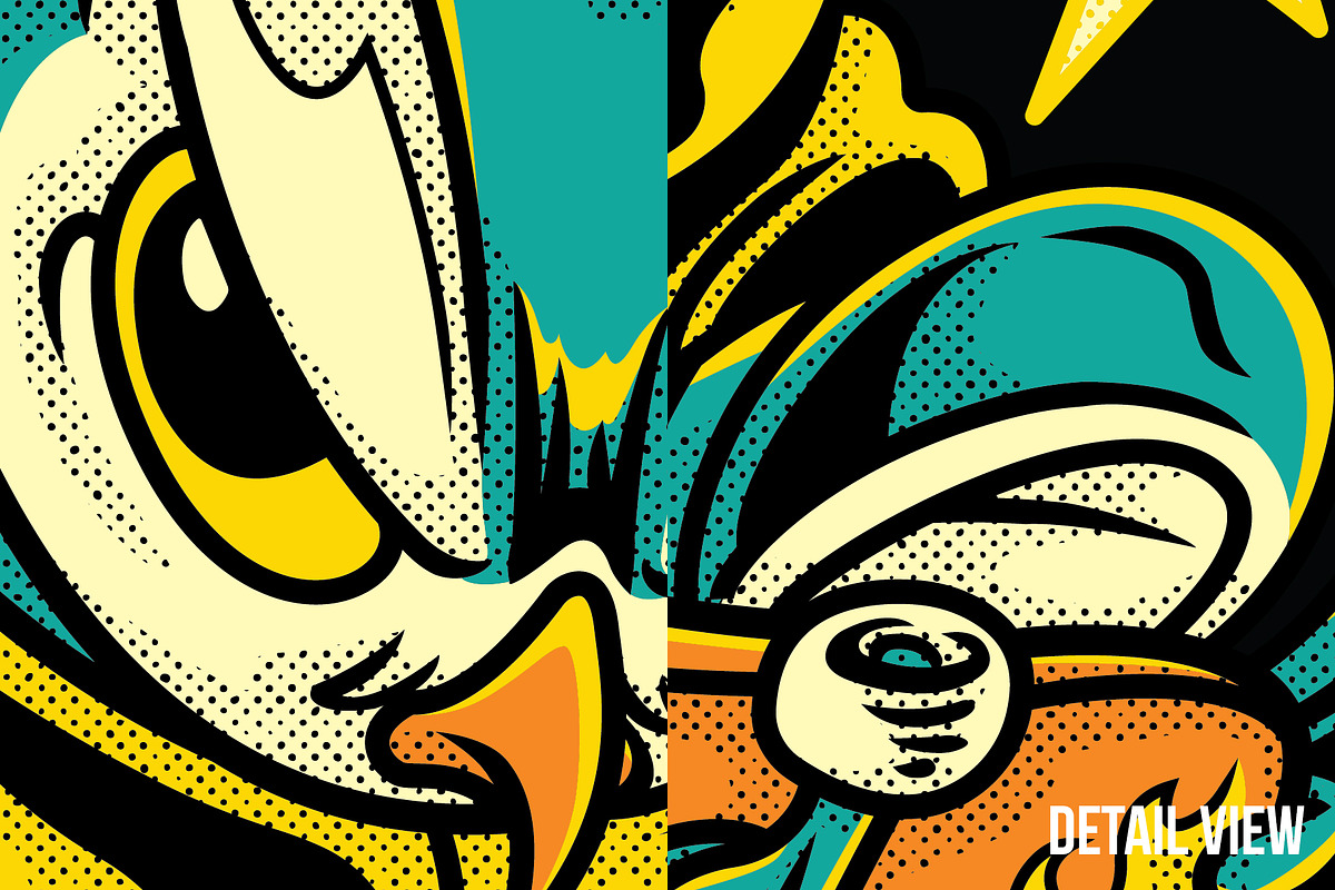 Un-Resting T-Shirt Illustration, an Animal Illustration by badsyxn (Photo 3 of 5)