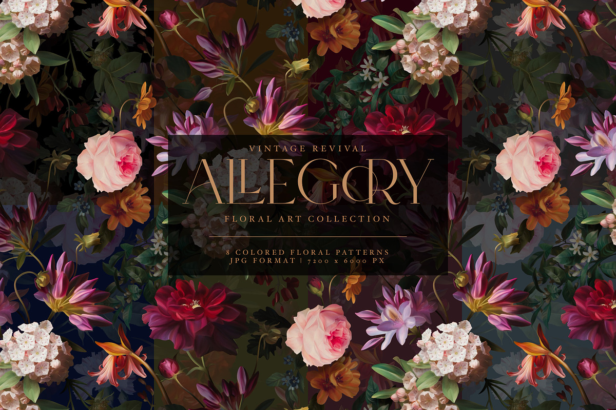 Antique Floral Art Collection, a Decorative Illustration by Eclectic Anthology (Photo 9 of 17)