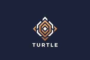 Turtle logo design., a Branding & Logo Template by lettett