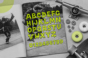 DRIPSLIDE | Skate-Punk Font Duo, a Sans Serif Font by Ckybe's Corner (Thumbnail 2 of 7)