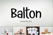 Balton, a Script Font by Digital Typeface Studio (Thumbnail 2 of 7)