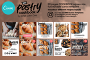 Canva Square Pastry Recipes Cookbook, a Magazine Template by DeLaGranSiete (Thumbnail 11 of 12)