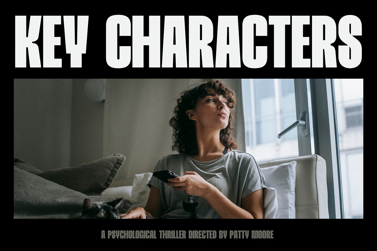 Borckey Display Typeface, a Sans Serif Font by Foxtype (Photo 2 of 10)