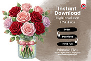 Cozy Valentine Romantic Clipart, an Object Illustration by C-Kav (Thumbnail 13 of 14)