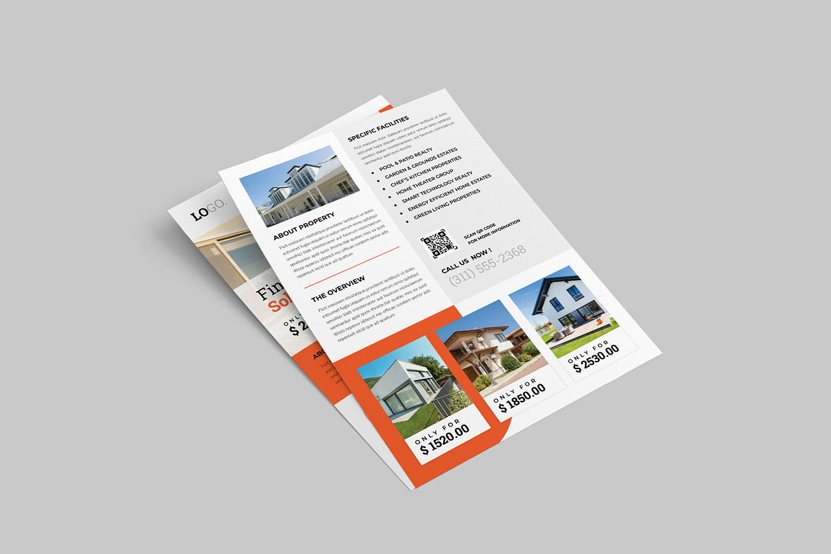 Realstate Properties Flyer Template preview 7