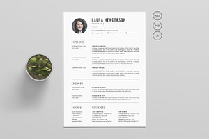 Resume Template / CV