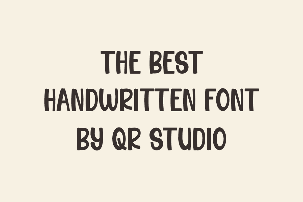 Fancy Tropica Summer & Holiday Font, a Handwritten Font by QR Design Studio (Photo 3 of 7)
