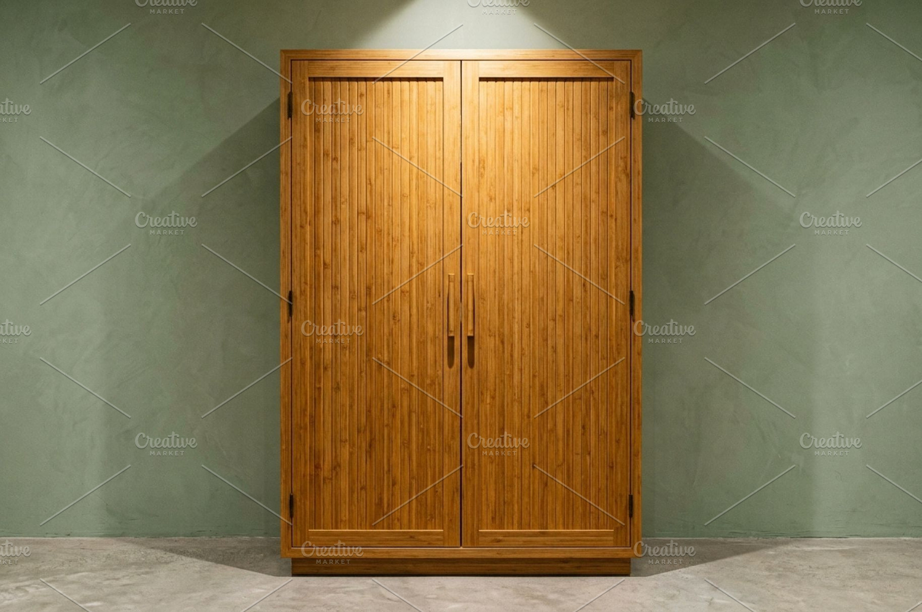 Bamboo Wardrobe, Slatted Doors, a Business Photo by thepslr