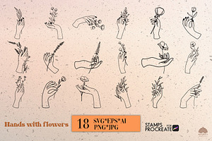 Botanical Line Art Collection