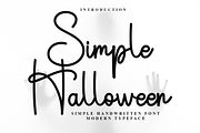 Simple Halloween, a Handwritten Font by InermediaSTUDIO (Thumbnail 2 of 7)