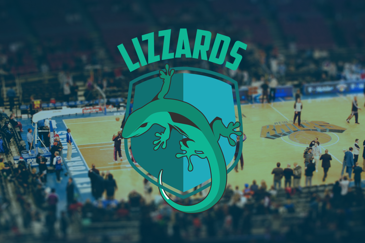 Lizzards Basketball Logo Design, a Branding & Logo Template by Florin ...