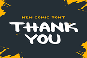 Comic Grunge Font, a Handwritten Font by QR Design Studio (Thumbnail 7 of 7)