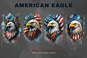 American Eagle, a Graphic by Digital Art Creations (Thumbnail 2 of 5)