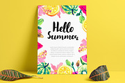Tropical Paradise-watercolor set, an Object Graphic by Kseniya_design (Thumbnail 9 of 12)
