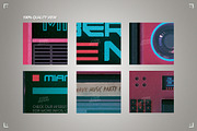 Synthwave Flyer Cyberpunk 1980 Party, a Flyer Template by Storm Pixels (Thumbnail 4 of 4)