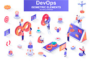 Mega Bundle Isometric Elements, an Illustration by alexdndz (Thumbnail 14 of 27)