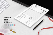 Invoice Design, a Flyer Template by MNT-Creator (Thumbnail 1 of 3)