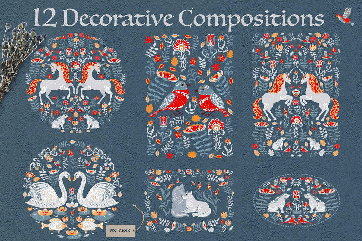 FANTASY ANIMALS AND BIRDS, an Animal Illustration by Irina Skaska (Photo 8 of 10)