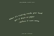 Notemaker's Mark Handwriting Font, a Handwritten Font by TYPEHEIST (Thumbnail 5 of 12)