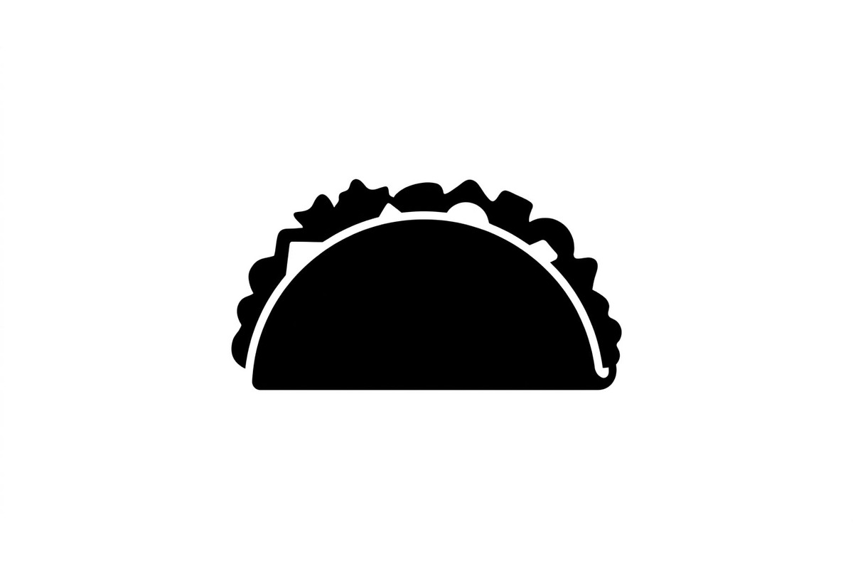 Stuffed Taco Silhouette Collection, an Object Graphic by Designer_Momina (Photo 3 of 3)