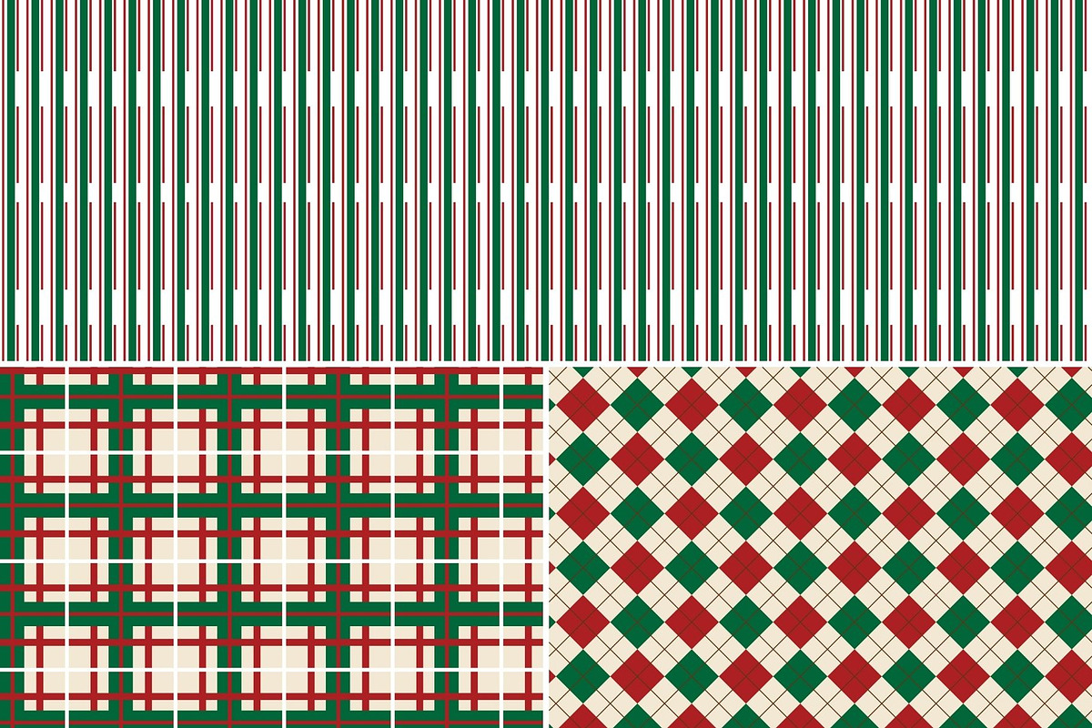 Jolly Bright Christmas Pattern Set, a Pattern Graphic by ItsReksita Pattern (Photo 8 of 11)