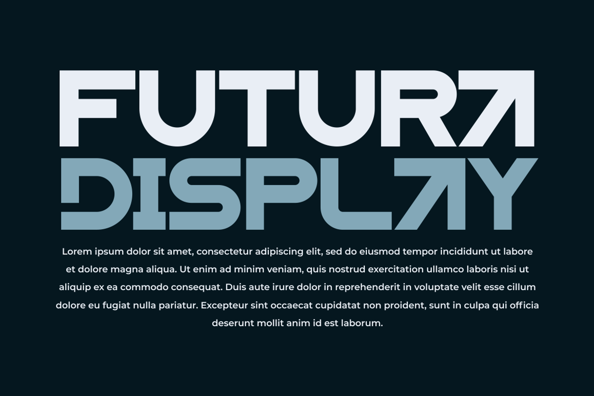 Moonstone - Modern Techno Font, a Sans Serif Font by MaikoHatta (Photo 3 of 4)