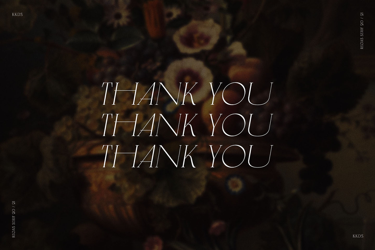Regas Classic Display Serif Font, a Serif Font by Kulokale (Photo 10 of 10)