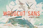 Woodcut Sans - Latine & Cyrillic, a Handwritten Font by line & plane (Thumbnail 4 of 12)