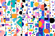 20 Seamless Soft Geometric Patterns, a Pattern Graphic by Nordic Design (Thumbnail 4 of 9)