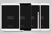 iPad Pro PSD Mockup with Pen, an iPad Mockup by CreativesCastle (Thumbnail 4 of 5)