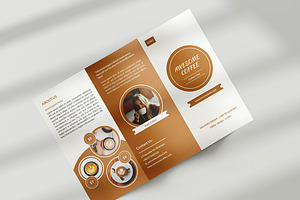 AWESOME COFFEE Trifold Brochure