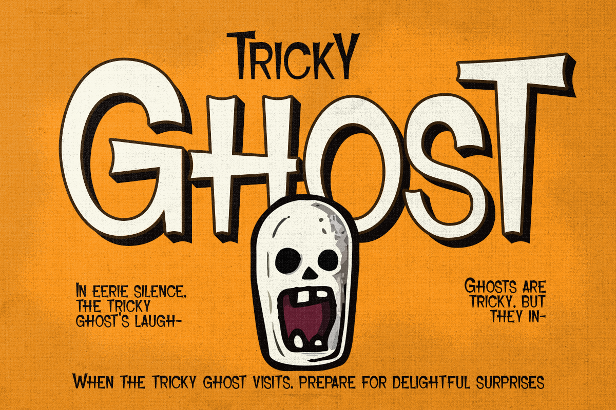 Scary Grave - Spooky Halloween Font, a Handwritten Font by Pandeka Studio (Photo 5 of 9)