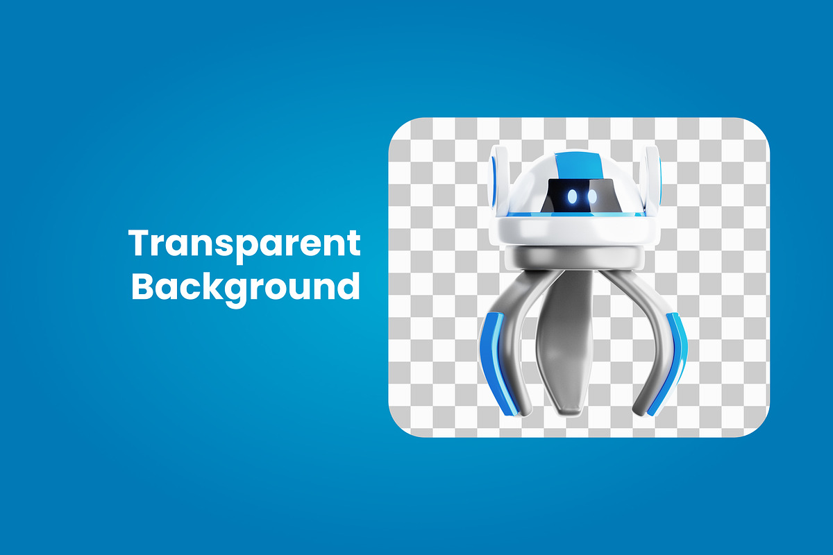 3D Robotic Illustration, an Object 3D Model by SLAB! Design (Photo 3 of 4)