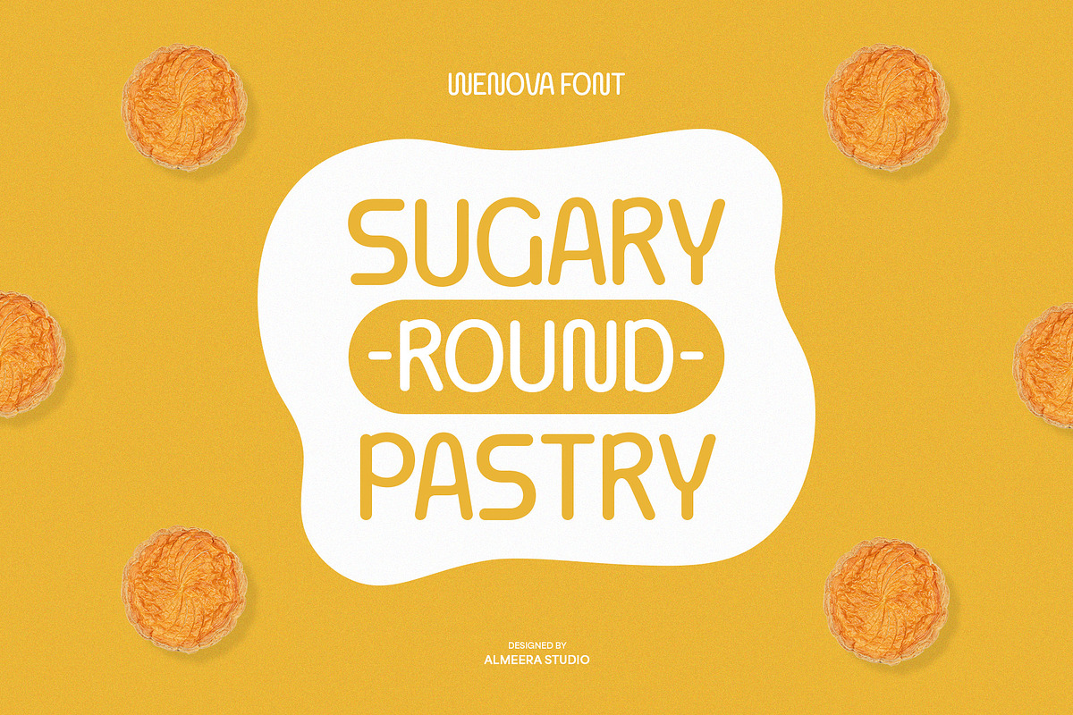 Wenova - A Rounded Modern Sans, a Sans Serif Font by Almeera Std (Photo 5 of 10)