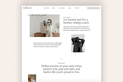 Amelia - Feminine WordPress Theme, a WordPress Template by Creative Her (Thumbnail 2 of 7)
