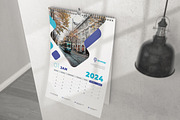 Wall Calendar 2024 Template, a Print Template by Uiparvin (Thumbnail 3 of 3)