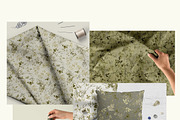 Muted Greenery Watercolor Clipart, an Illustration by BlumenSoul (Thumbnail 9 of 10)