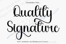 Quality Signature