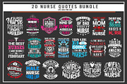 Nurse quotes saying bundle, a Graphic by Uniquesvg99 (Thumbnail 1 of 7)