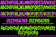 Hip Hopper, a Font by Pink Broccoli (Thumbnail 3 of 3)
