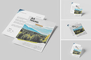 A4 BROCHURE, a Brochure Template by kebunmockup (Thumbnail 1 of 5)