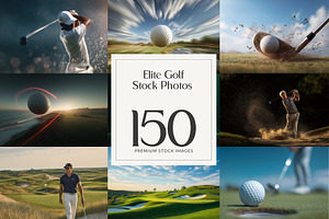 Editorial Golf Stock Photos, a Graphic by HipFonts