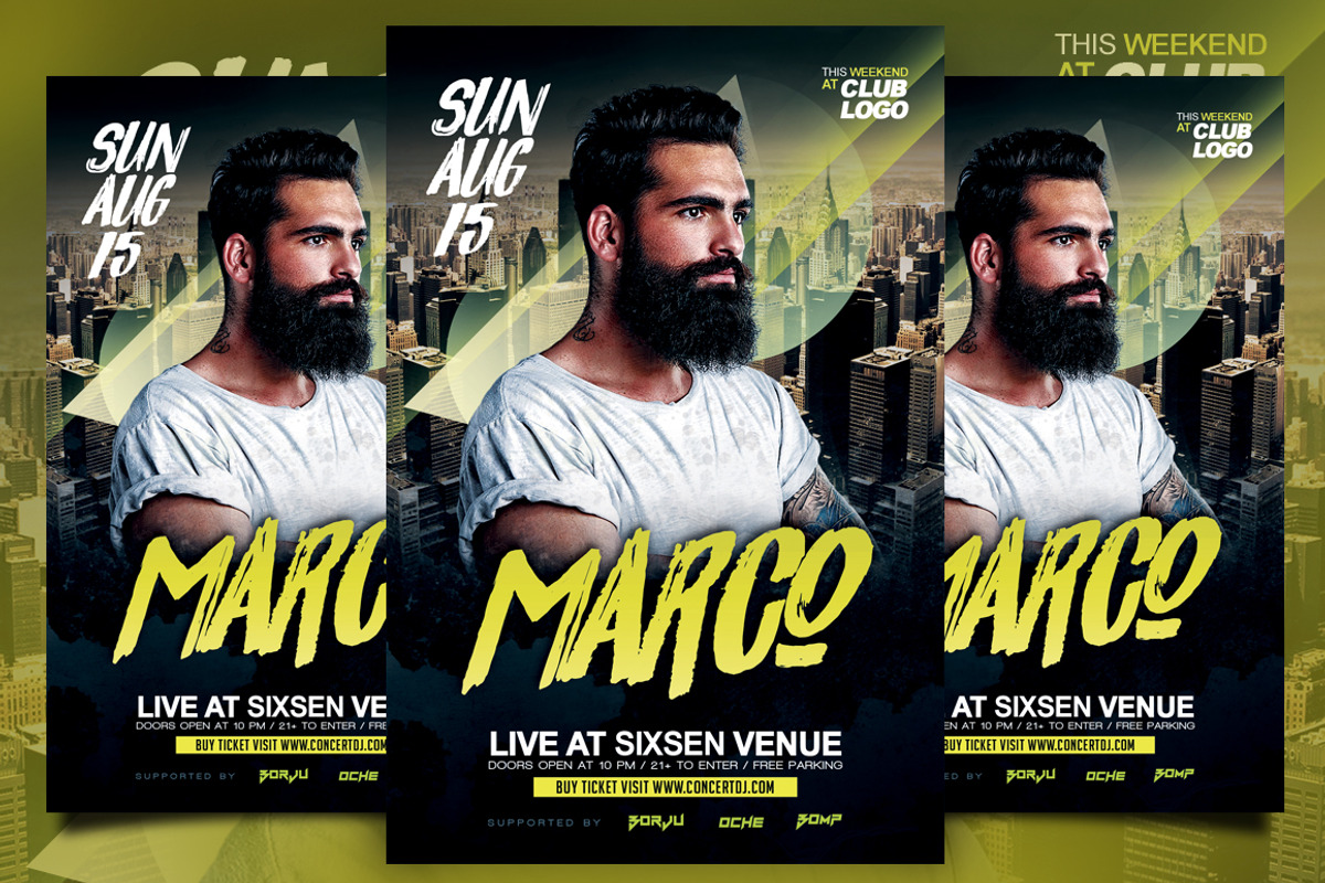 DJ Flyer, a Flyer Template by AyumaDesign