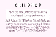Childhop - Playful Handwritten Font, a Handwritten Font by overlaytemplates (Thumbnail 5 of 5)