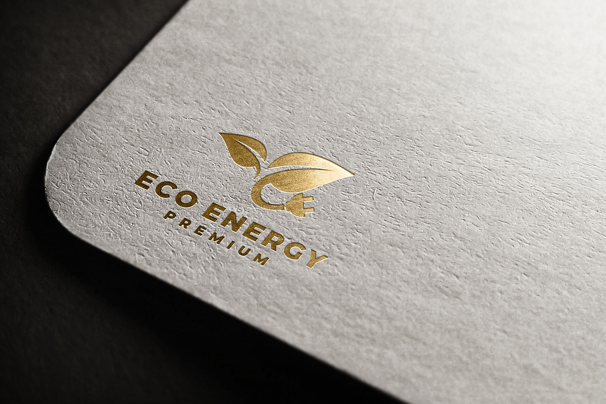 eco energy electrical logo vector, a Branding & Logo Template by mouze_art (Photo 1 of 3)