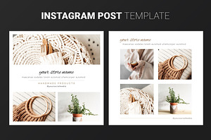 Canva Instagram Minimalist Post