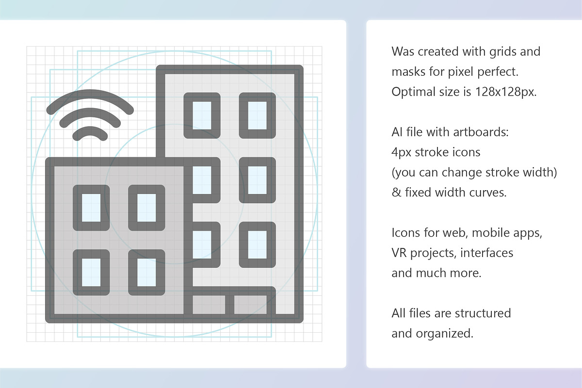 IIoT outline colored iconset, an Outline Icon by LAFS (Photo 2 of 4)